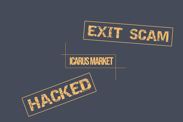 icarus market hack or exit scam